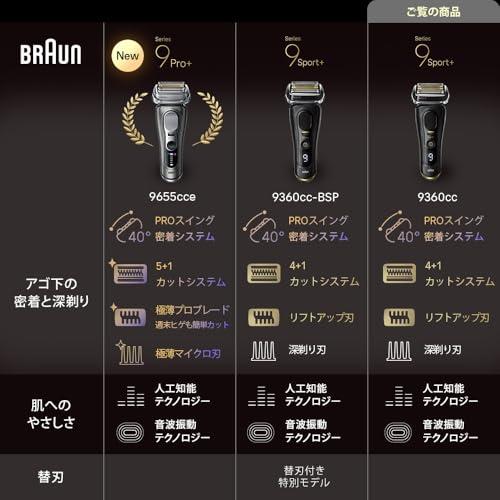 co.jp 限定】ブラウン シリーズ9 SPORT+ 9320s 電気シェーバー