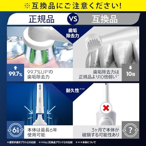 ブラウン 替えブラシ オーラルB 正規品 【互換品と比べて10倍の歯垢除去力】マルチアクション 2.5年分 (10本) EB50RX-5EL×2_2