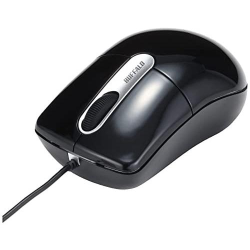 (未使用･未開封品)　BUFFALO 有線光学式マウス 静音/3ボタン/Mサイズ ブラック BSMOU27SMBK kmdlckf BUFFALO 有線光学式マウス 静音/3ボタン/Mサイズ ブラック BSMOU27SMBK