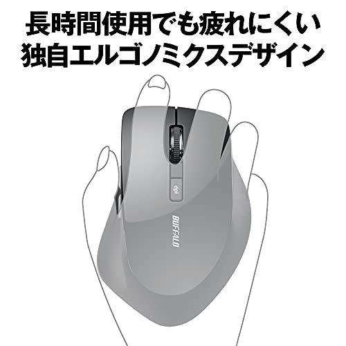 バッファロー マウス 無線 ワイヤレス 静音 5ボタン 【戻る/進む バッファロー マウス 無線 ワイヤレス 静音 5ボタン 【戻る/進む