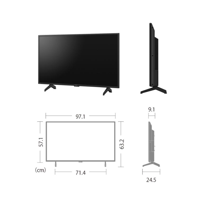 AQUOS シャープ SHARP 液晶テレビ 2T-C43GF2 2TC43GF2 43V型 高画質 高
