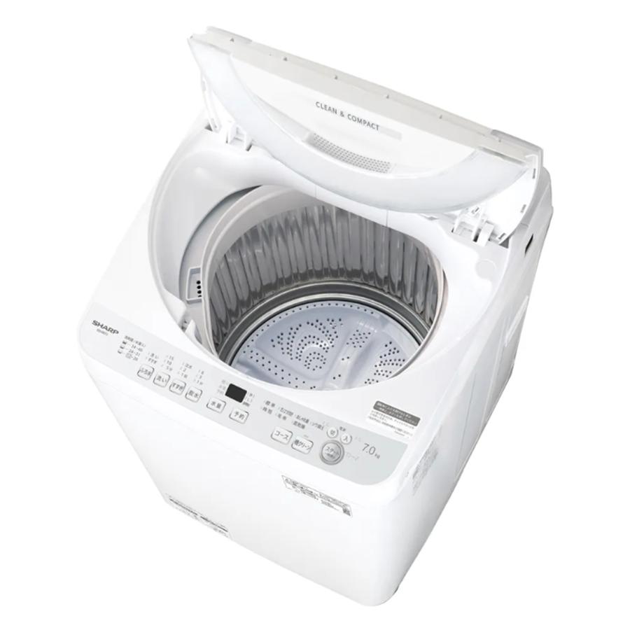 パナソニック Panasonic 全自動洗濯機 ES-GE7J-S ESGE7JS 7kg 穴