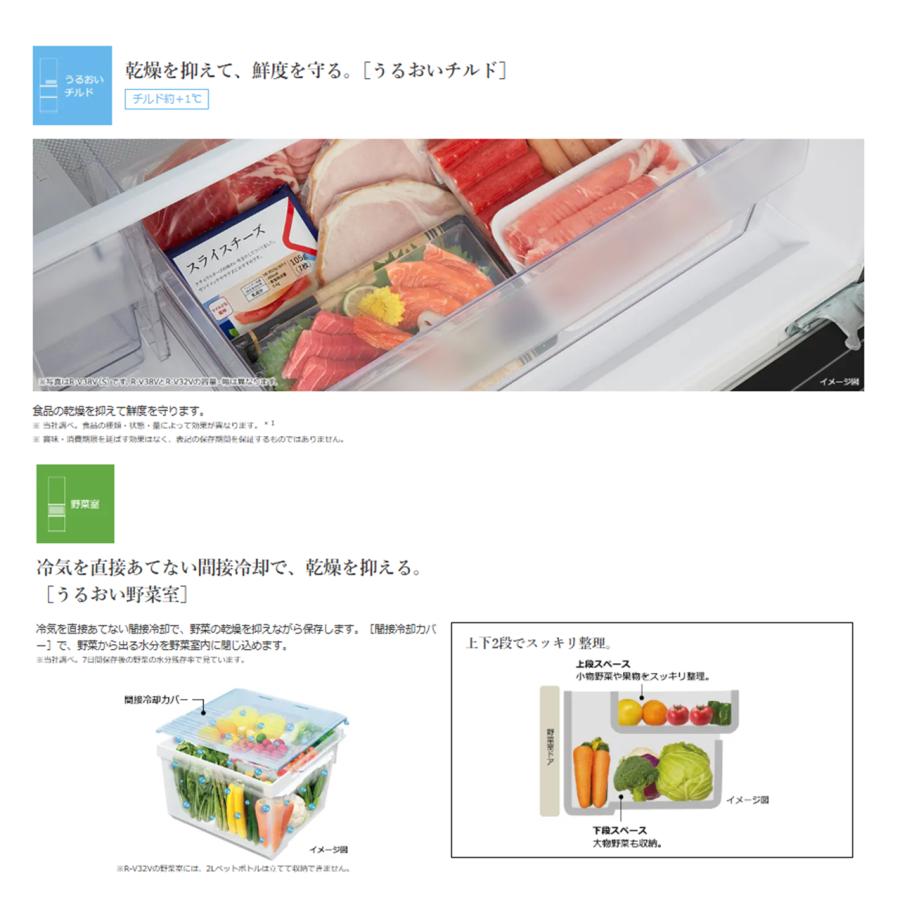 日立 【設置無料】日立 HITACHI 冷蔵庫 省エネ RV32VLS R-V32VL 日立 【設置無料】日立 HITACHI 冷蔵庫 省エネ RV32VLS R-V32VL