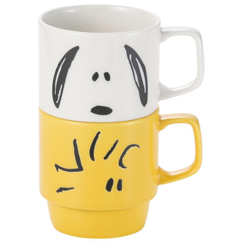 ピーナッツ スヌーピー スタックマグ スプーン付トリオマグセット Sn40 29s 日本製 洋食器 Loimh K ギフトショップナコレyahoo 店 通販 Yahoo ショッピング