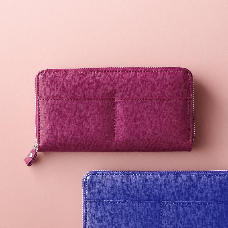 カンサイセレクション ラウンドファスナー長財布 パープル S Ksepu ブランド財布 Loimh K ギフトショップナコレyahoo 店 通販 Yahoo ショッピング