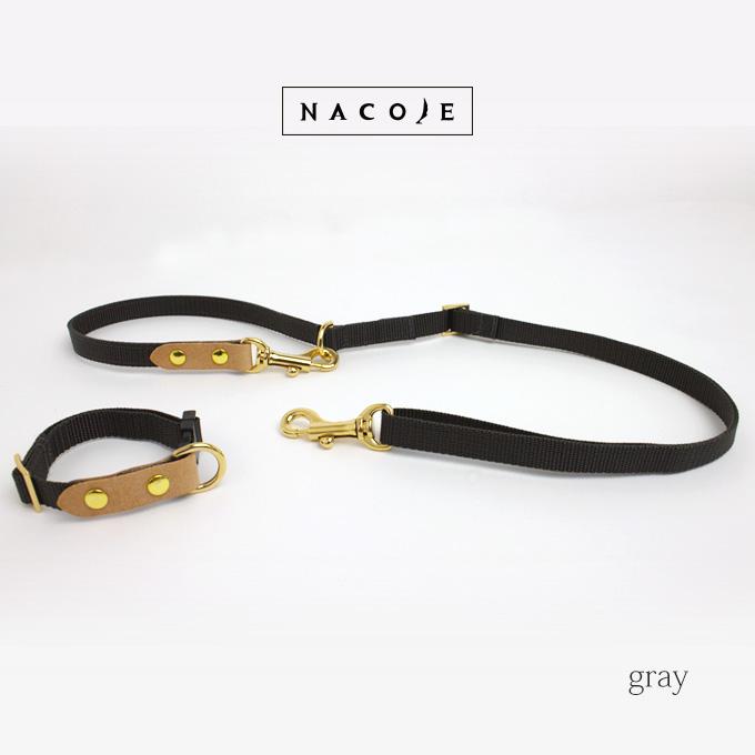 送料無料 お名前無料刺繍 リード 首輪 セット おしゃれ 革 名前入り 犬 犬用 小型犬 中型犬 散歩 ブランド 刺繍 日本製 ナコル |  | 14