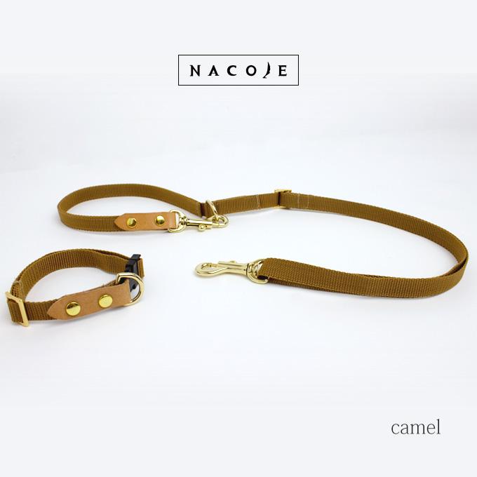 送料無料 お名前無料刺繍 リード 首輪 セット おしゃれ 革 名前入り 犬 犬用 小型犬 中型犬 散歩 ブランド 刺繍 日本製 ナコル |  | 15