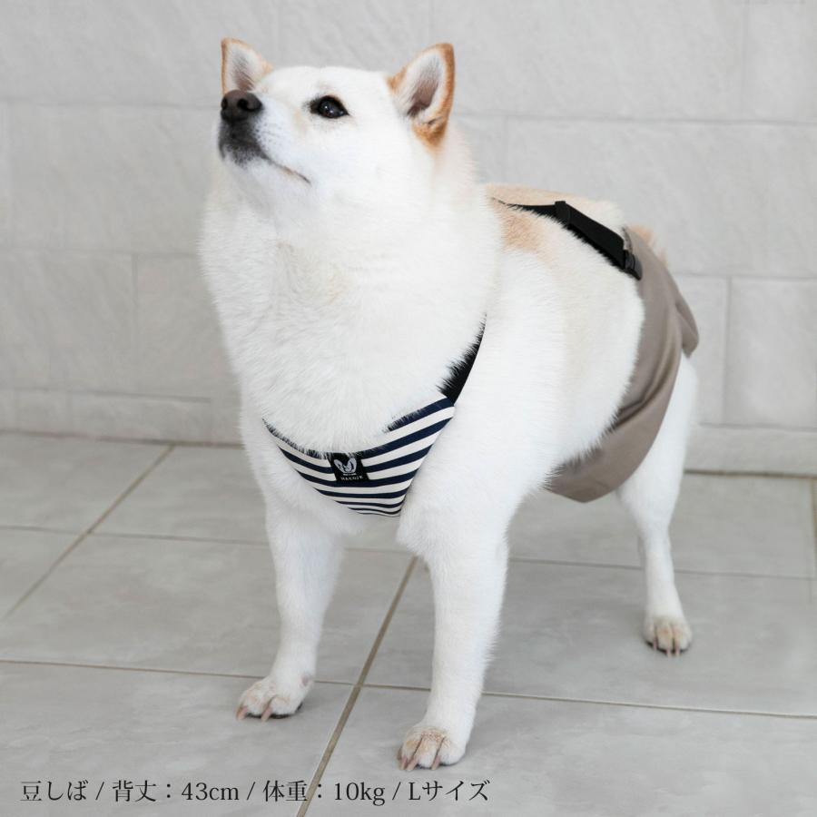 犬 オムツ サスペンダー 胸当て付き 3点留め ずれにくい 犬用サスペンダー おむつ 介護 マナーパンツ サニタリーパンツ 日本製 ナコル |  | 12