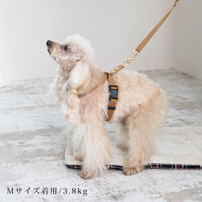 抜けにくい 日本製 犬用 8の字 ハーネス リード セット すっぽ抜けない 着脱簡単 犬具 胴輪 小型犬 中型犬 お散歩 シンプル 上品 抜け防止 犬用品 nacole ナコル |  | 13