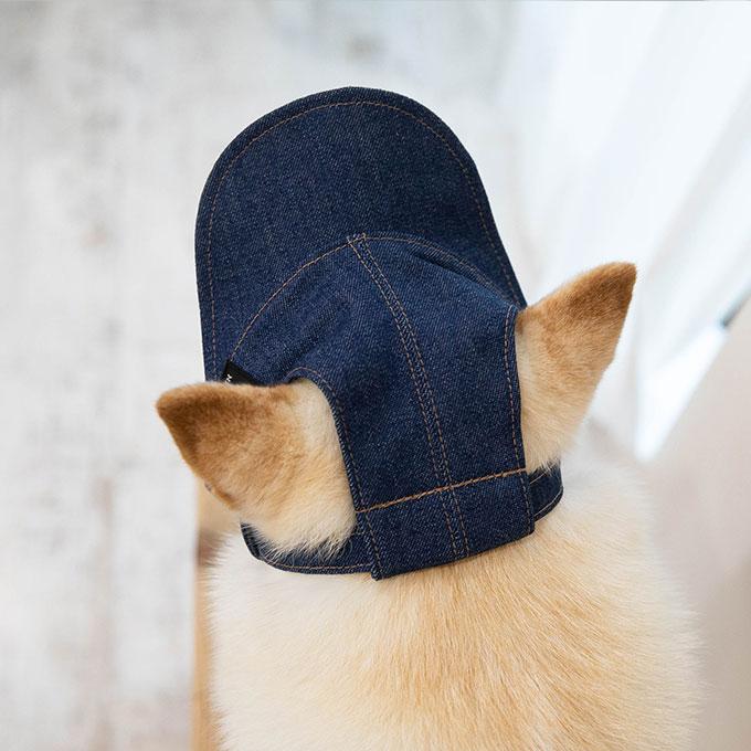 名入れOK 日本製 ペット用 犬 帽子 キャップ 夏 日よけ 暑さ対策
