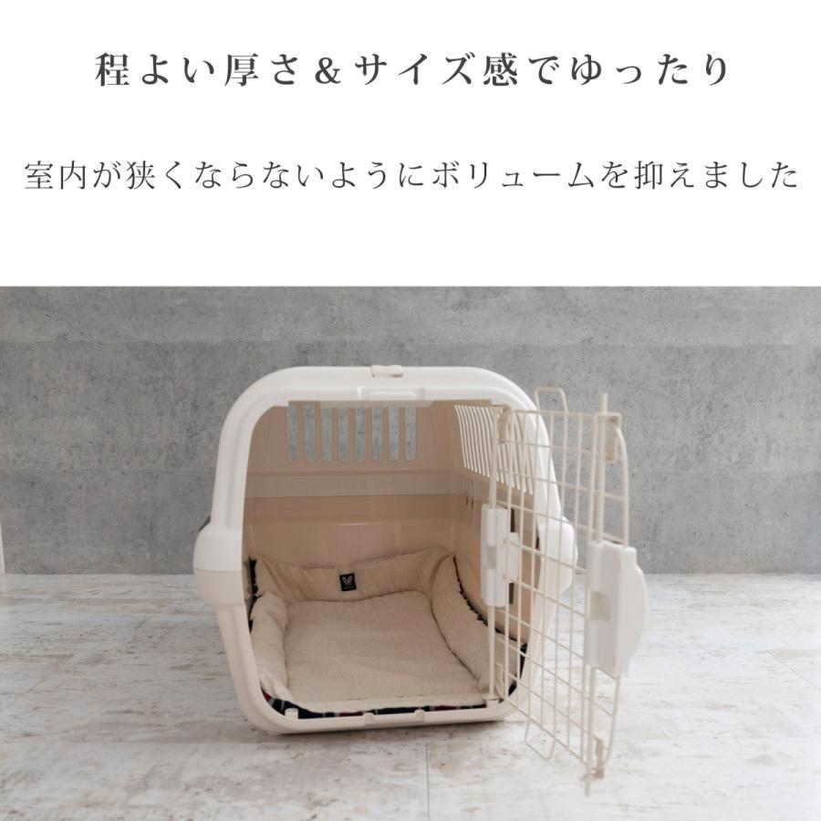 名入れ無料 オールシーズン キャリーケース マット クレート用マット 日本製 ペット 犬 猫 お出かけ おしゃれ かわいい ネコポス不可 ナコル |  | 07