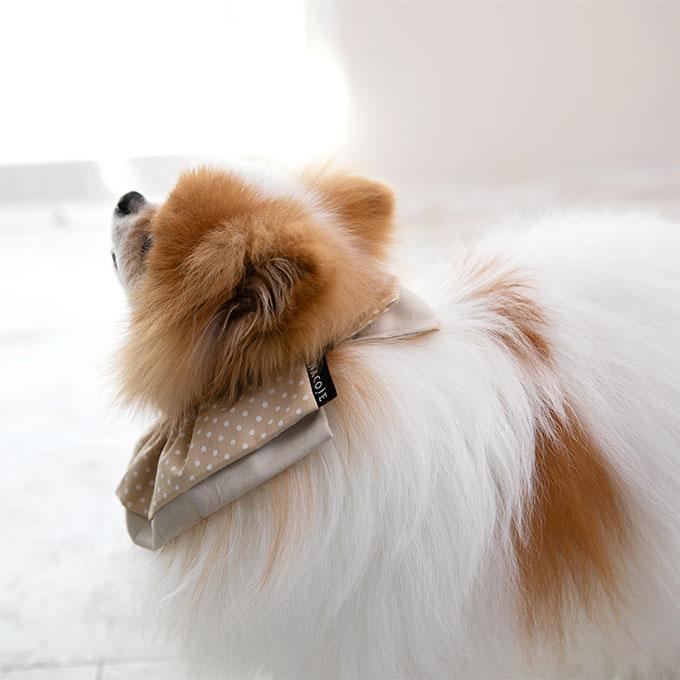 名入れOK 日本製 ペット用 スタイ よだれかけ バンダナ スカーフ 汚れ