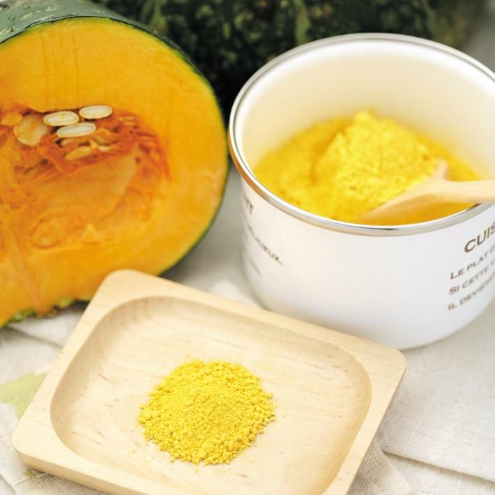 野菜パウダー かぼちゃファインパウダー 100g 無添加 国産野菜100% 加熱せずに使える数少ない野菜パウダー