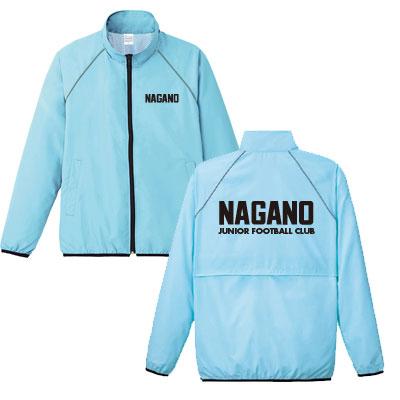 リフレクスポーツジャケット オリジナルプリント ネーム2段+ワン