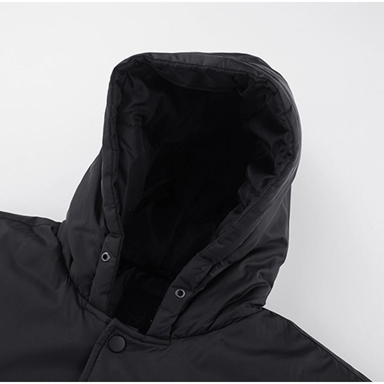 ロング中綿ベンチコート ネームプリント(p6990-name) オリジナル