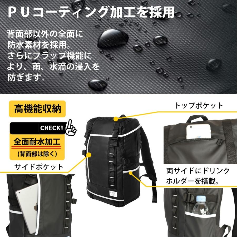 リュック メンズ 大容量 防水 リュックサック 通学 大きめ 大学生 学生 スクエア 大きめ 15 6インチ Pc収納 B4 軽量 人気 Vorqit Iw Qv84 Ay93 アイランディンyahoo 店 通販 Yahoo ショッピング