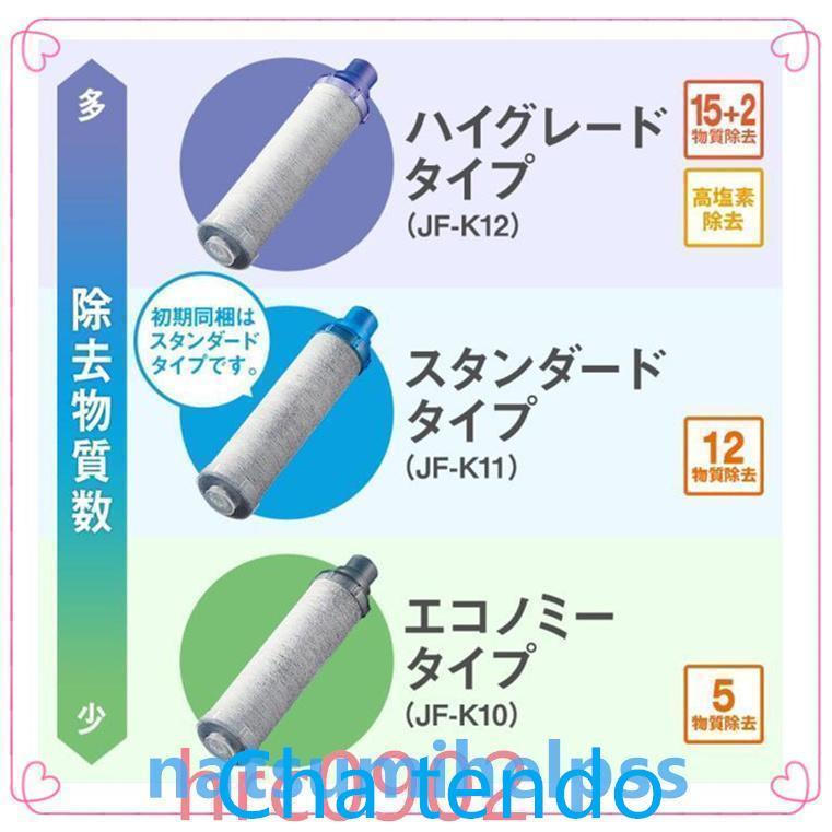 【正規品】LIXILINAXJF-K11-Aリクシルイナックス浄水器カートリッジ2個入りオールインワン浄水栓交換用12物質除去高除去性能カートリッジ｜nacyasa222n｜05