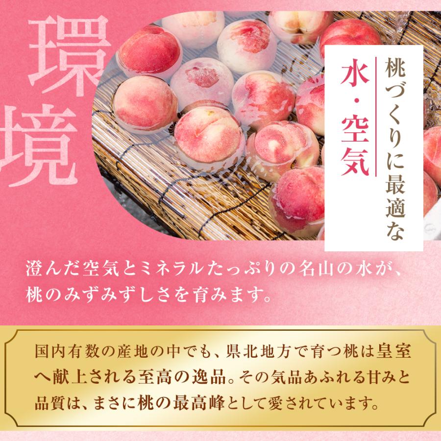 桃 福島 ミスピーチ 特秀品 あかつき 品種限定 1箱7玉入 約2kg お中元