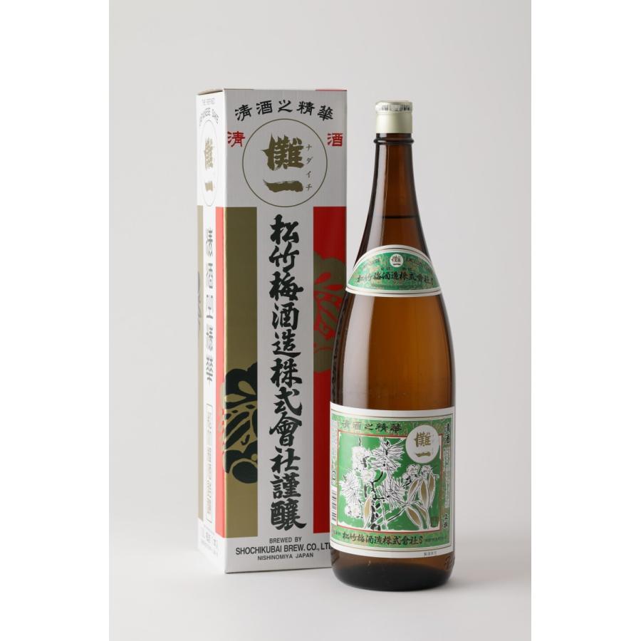 松竹梅酒造・灘一 上撰 1．8L 日本酒 父の日 プレゼント : 灘一