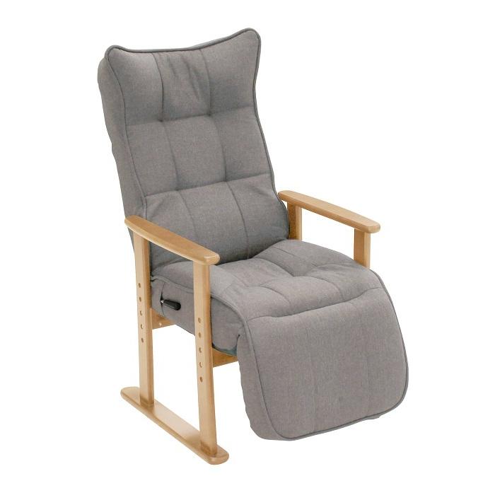 協立工芸　リクライニングチェアー　YC-3237D-1　NA　※メーカー直送のためき