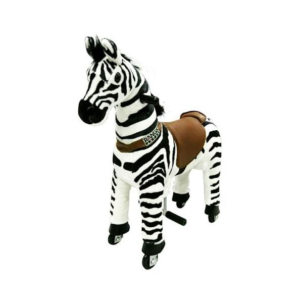 ラングス エコポニー しまうま 乗馬気分が味わえる 馬のおもちゃ ぬいぐるみ 子供の日 ギフト プレゼント 送料無料