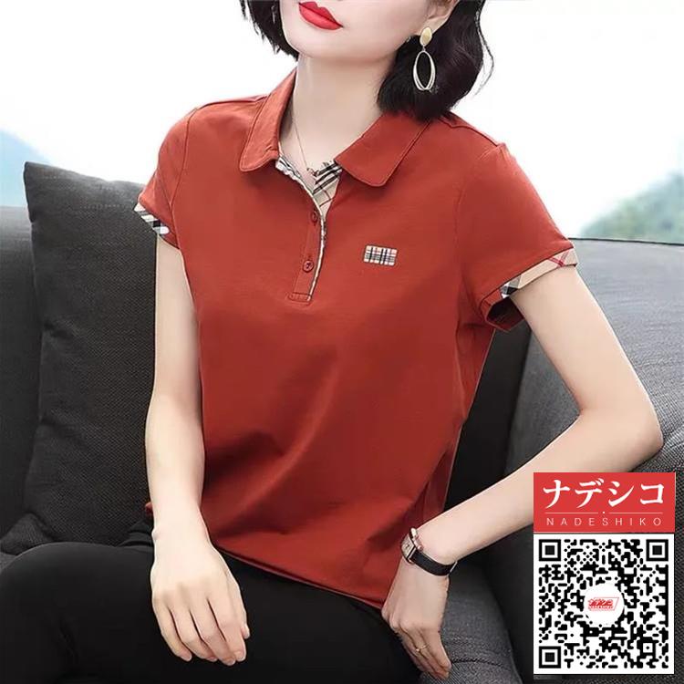 レディース ポロシャツ Poloシャツ レディースtシャツ おしゃれ 春夏 半袖 シャツ トップス インナー カジュアル 吸汗