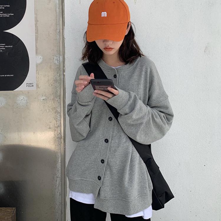 パーカー レディース トレーナー アウター トップス カジュアル 前開き ラウンドネック 運動 ファッション カジュアル 春服 韓国風 代 30代 Y Wmsparka1 なでしこ商事 通販 Yahoo ショッピング