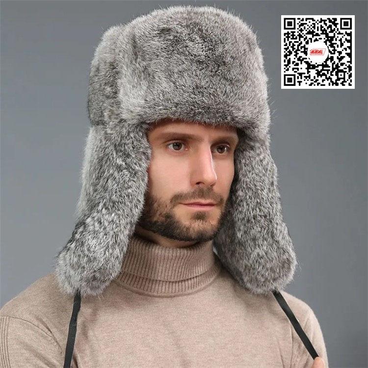 ファーキャップ 帽子 メンズ 秋冬 ファー ハット ロシア帽 フェイク