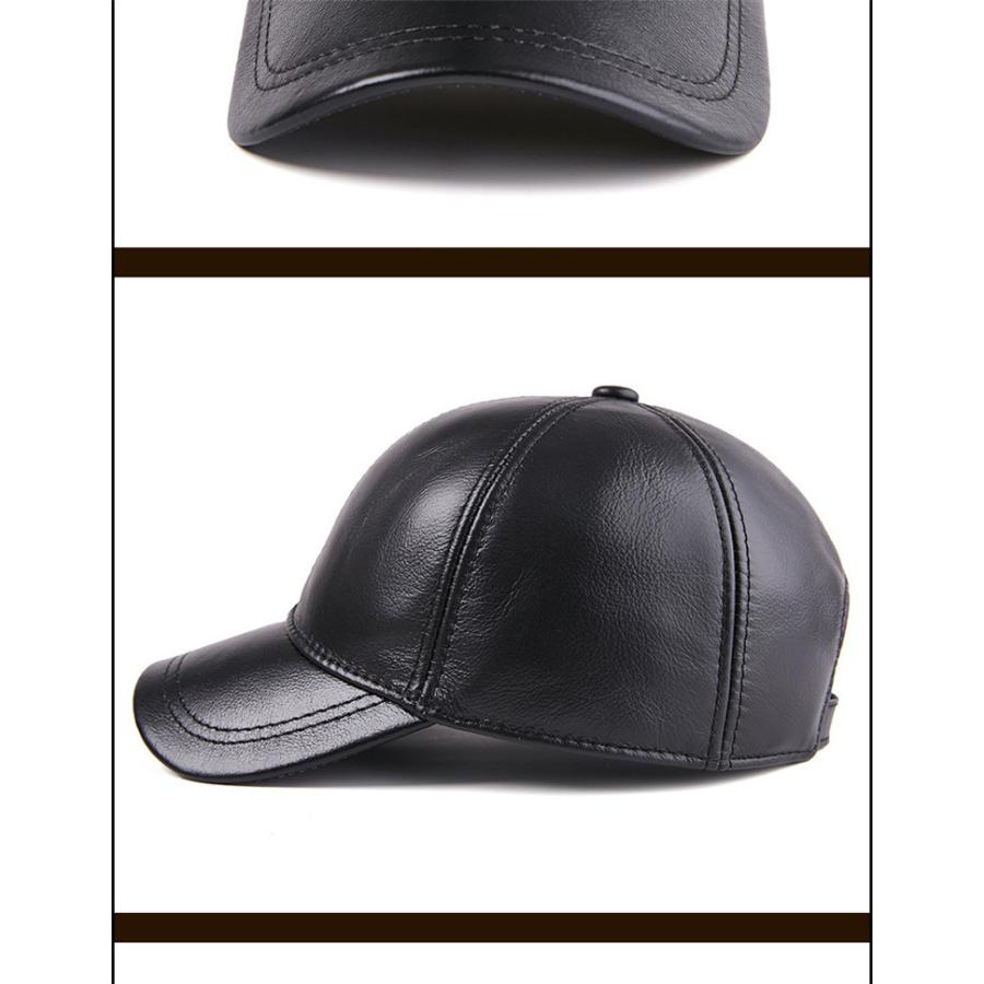 牛革 野球帽 ワークキャップ 本革 レザー LEATHER キャスケット 帽子