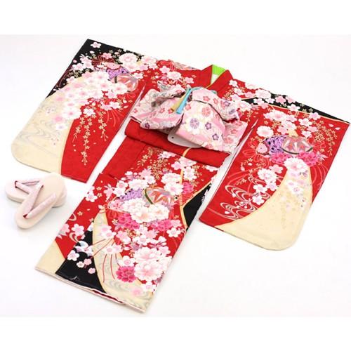 七五三 着物 レンタル7歳 七五三ひな祭り ひな祭り 本田望結 四つ身