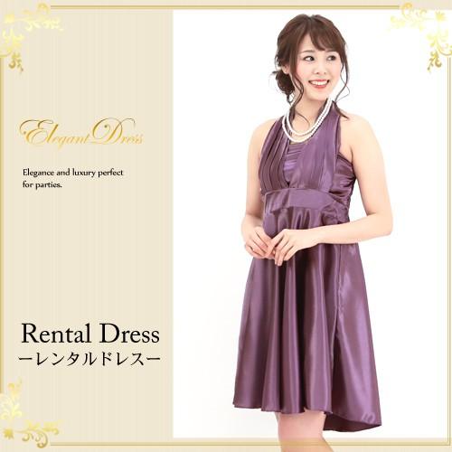 ドレス レンタル 6点セット エレガントドレス パープル ワンピース 結婚式 二次会 謝恩会 パーティー F 紫 Re D 033 なでしこレンタル 通販 Yahoo ショッピング