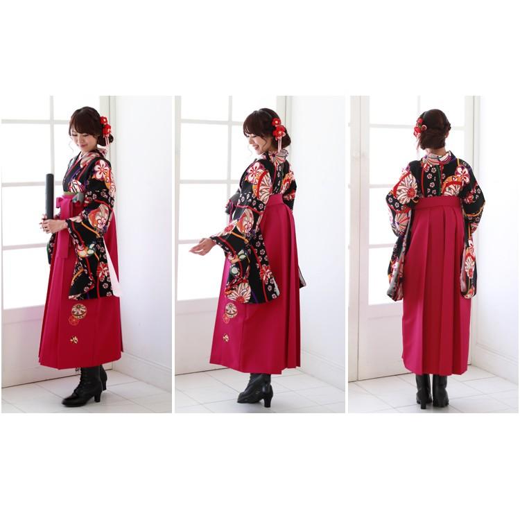 卒業式 袴 レンタル 女 袴セット 安い 卒業式袴セット2尺袖着物＆袴