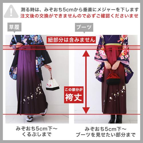 袴 レンタル 卒業式 大学 安い 袴セット卒業式袴セット2尺袖着物＆袴 