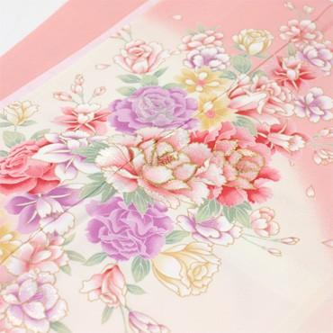 訪問着 レンタル19点フルコーディネートレンタルセット 安い ピンク