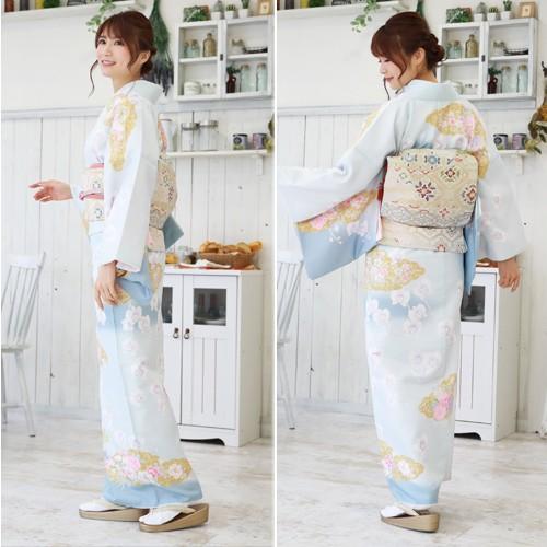 訪問着　フルセット　着物　正絹　汕頭刺繍　青緑　しつけ糸　花金　七五三結婚式O6 楽天市場】汕頭刺繍 訪問着の通販 訪問着 フルセット 着物 正絹 汕頭刺繍