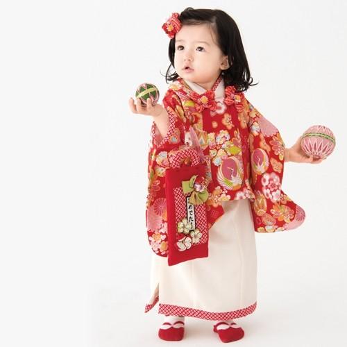 レンタル Japan Style 被布セット 1歳 女の子 ひな祭り 雛祭り 衣装 赤地に鶴 菊 梅 女の子 赤ちゃん ベビー 一歳 着物 衣装 和服 初節句 桃の節句 Re Ji 004 なでしこレンタル 通販 Yahoo ショッピング