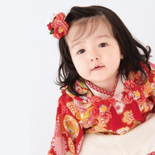 レンタル JAPAN STYLE 被布セット 1歳 女の子 ひな祭り 雛祭り 衣装