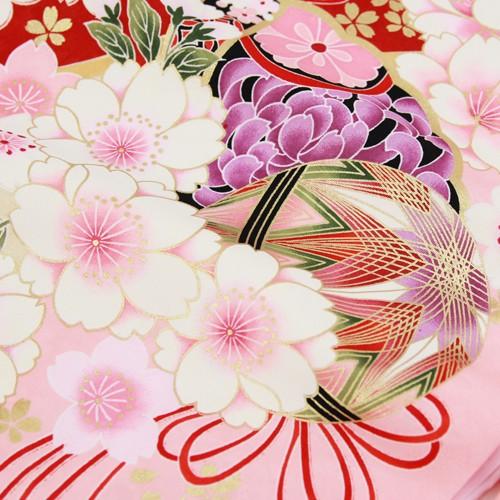 七五三 着物 7歳 レンタルフルセット 四つ身着物23点セットレンタル