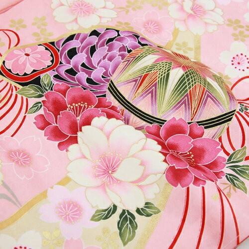 七五三 着物 7歳 レンタルフルセット 四つ身着物23点セットレンタル