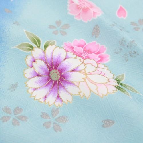 七五三 着物 7歳 レンタルフルセット 四つ身着物23点セットレンタル