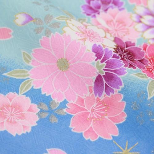 七五三 着物 7歳 レンタルフルセット 四つ身着物23点セットレンタル