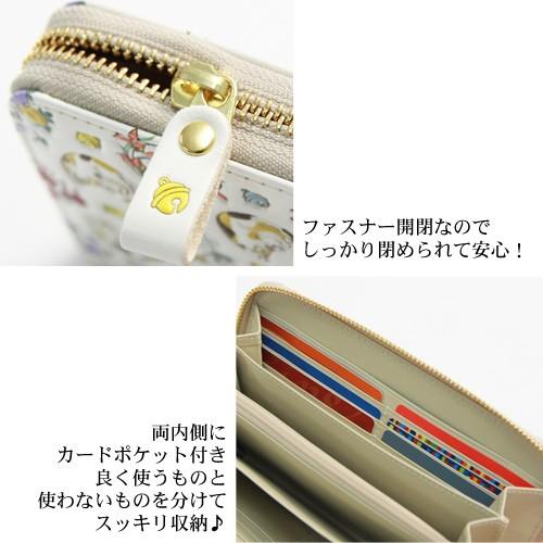 浅草文庫 長財布 レディース 財布 ブランド ラウンド長財布 猫 ミケ 文庫革 使いやすい カード入れ カード入れ多い 和柄 和風 ねこ ネコ Asakusa Bunko Zu 40 Neko Mike なでしこ 通販 Yahoo ショッピング