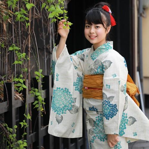 Dita 綿 紫陽花 青 紫陽花浴衣　ゆかた　5点セット 楽天市場】dita 浴衣 紫陽花の通販