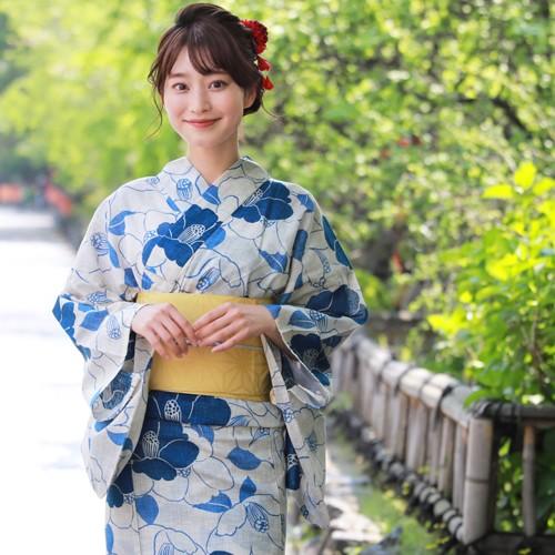 浴衣 レディース セット レトロ 高級変わり織り綿麻浴衣3点 浴衣 レディース セット レトロ 高級変わり織り綿麻浴衣3点