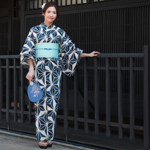 浴衣 レディース セット レトロ 高級変わり織り綿麻浴衣3点 浴衣 レディース セット レトロ 高級変わり織り綿麻浴衣3点