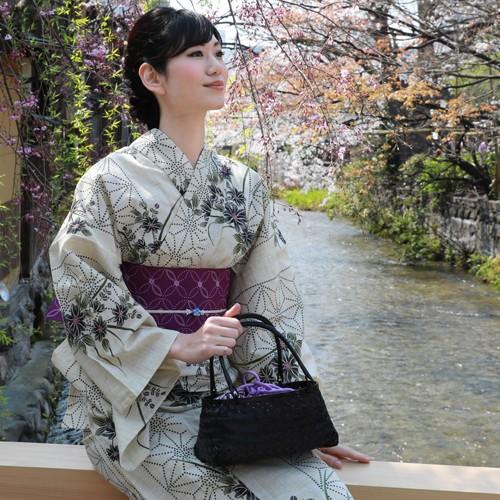 浴衣 レディース セット レトロ 高級変わり織り綿麻浴衣3点 浴衣 レディース セット レトロ 高級変わり織り綿麻浴衣3点