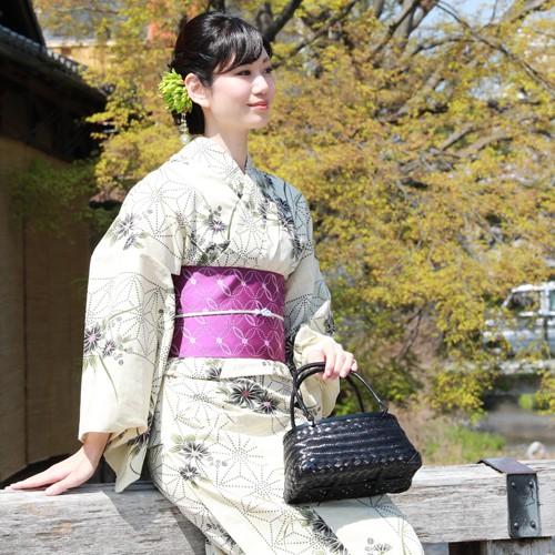 浴衣 レディース セット レトロ 高級変わり織り綿麻浴衣3点 浴衣 レディース セット レトロ 高級変わり織り綿麻浴衣3点