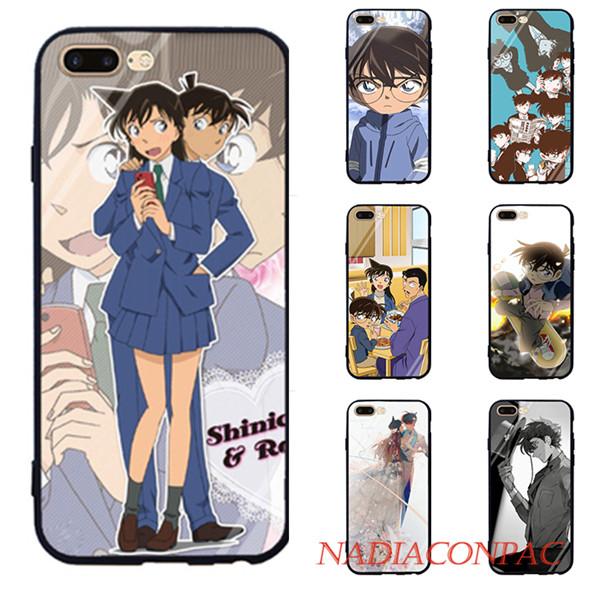 名探偵コナン 携帯ケース スマホケース 強化ガラス 耐久性 ガラスケース Iphoneケース 各機種対応 耐衝撃 全面保護 鏡面 レンズ保護 Animecase53 Nadiaconpac 通販 Yahoo ショッピング
