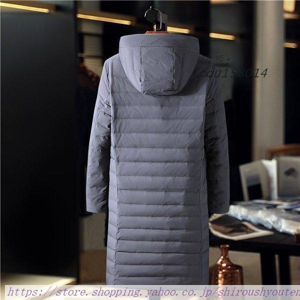 珍しい ダウンジャケット メンズ ロング丈 ダウンコート 秋冬コート 白ダウン フード 防寒着 アウター 新作 アウトドアウエア ダウンコート サイズ 3xl Www Gatorheatandair Com