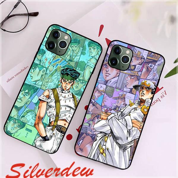 ジョジョの奇妙な冒険 ガラスケース iPhoneケース 各機種対応 耐衝撃ケース iphone13